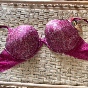 Pink Maidenform Ultimate Push Up Bra - 36D